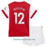 Conjunto (Camiseta+Pantalón Corto) Arsenal Willian 12 Primera Equipación 2021/22 - Niño